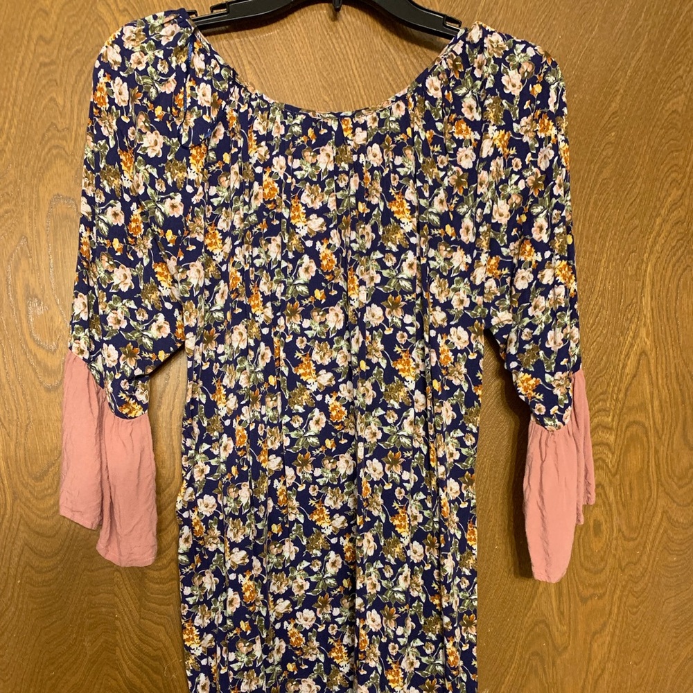 2/$20 Floral Shift Dress